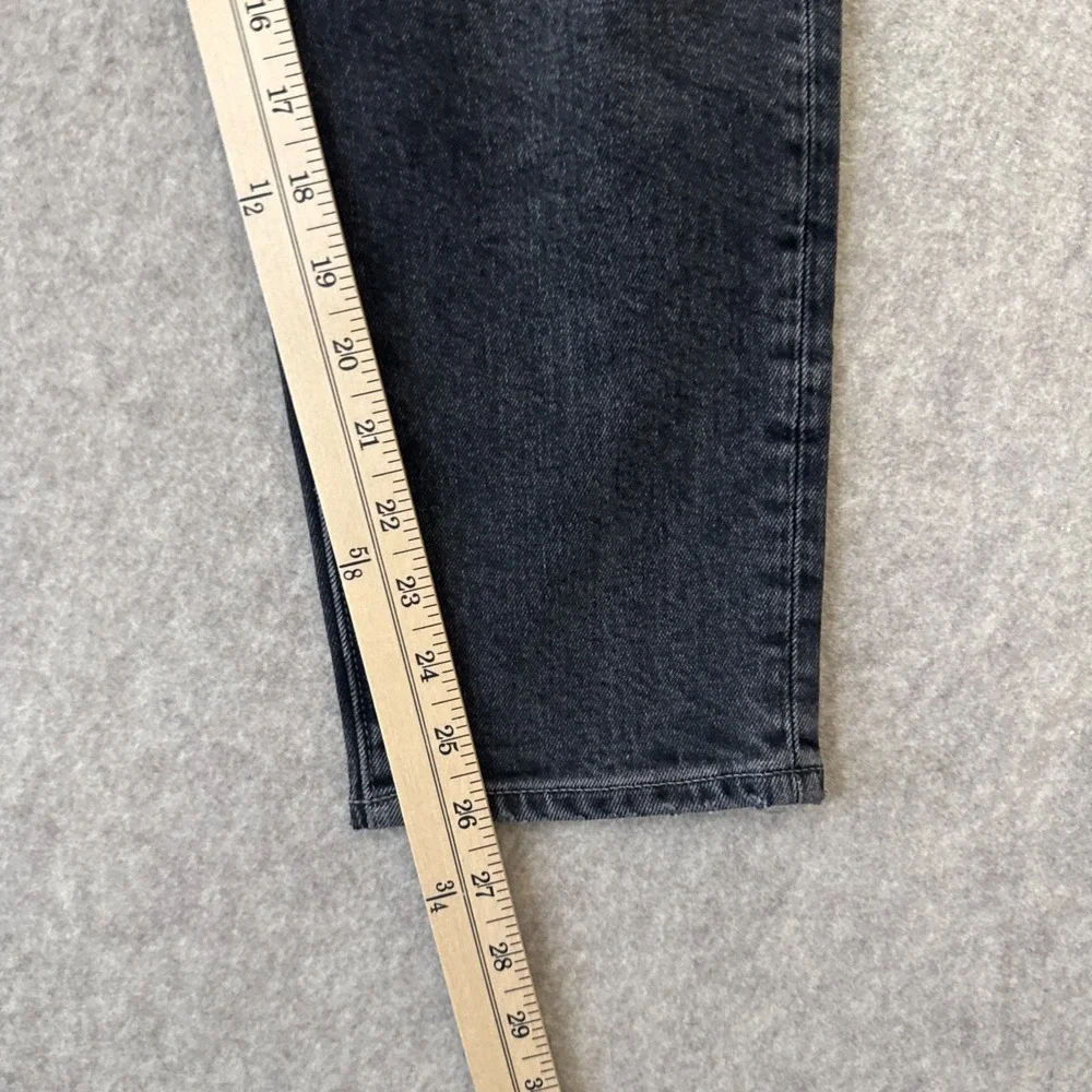 Madewell Jeans Relaxed Taper Mens 29x30 Charcoal Wash Button Fly